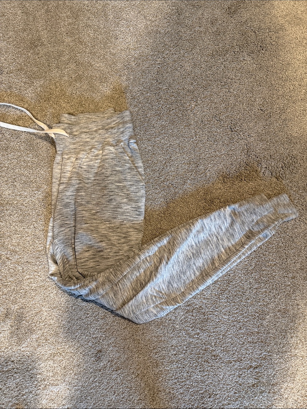 Zella Heather Gray Drawstring Joggers